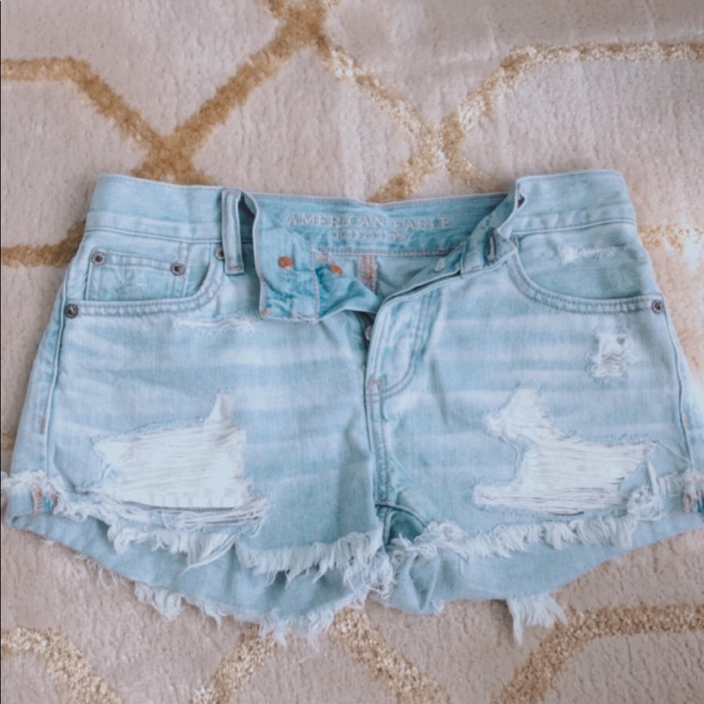 NWOT 00 AE Light Lean hi rise shortie